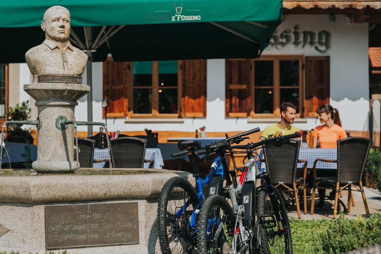 Ortner'S Resort Bad Fussing Bagian luar foto The bust of František Xaver Svoboda in the town of Poděbrady